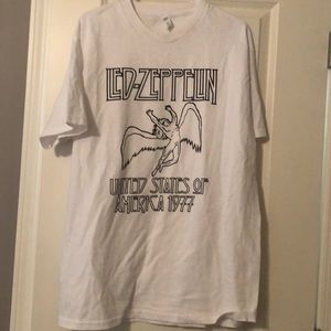 Oversized Led Zepplin tee